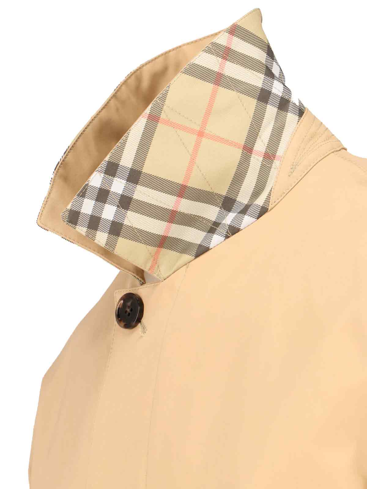 Burberry Jackets Beige Cotton