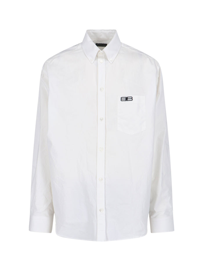 Balenciaga Shirts White Material 1: Cotton