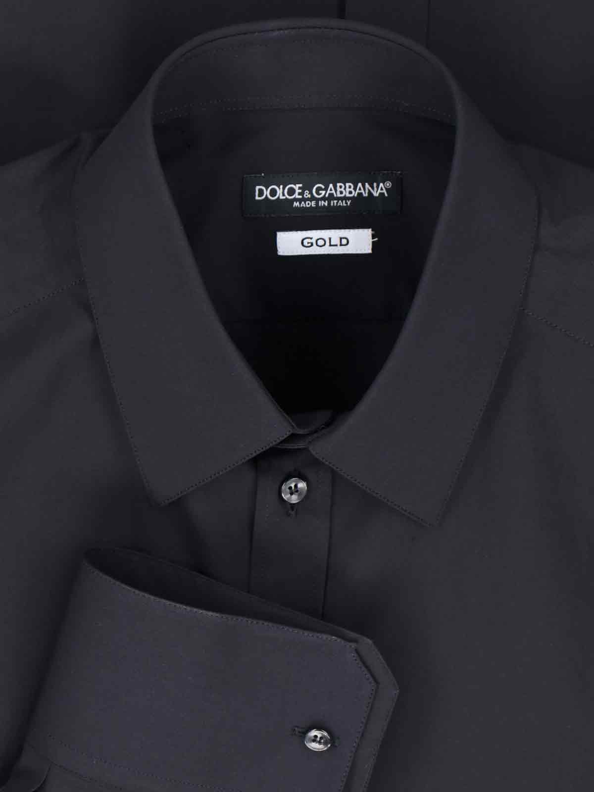 Dolce & Gabbana Shirts Black Cotton