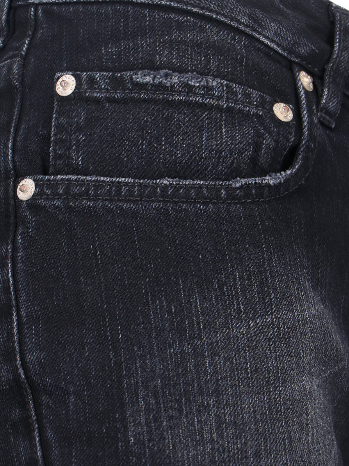 Balenciaga Jeans Black Cotton