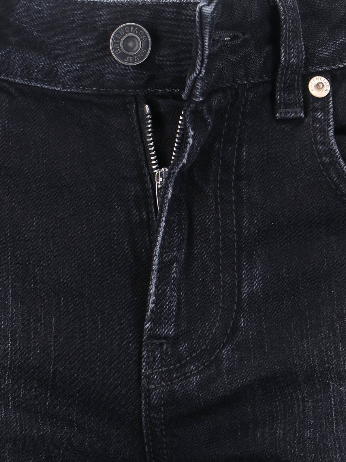 Balenciaga Jeans Black Cotton