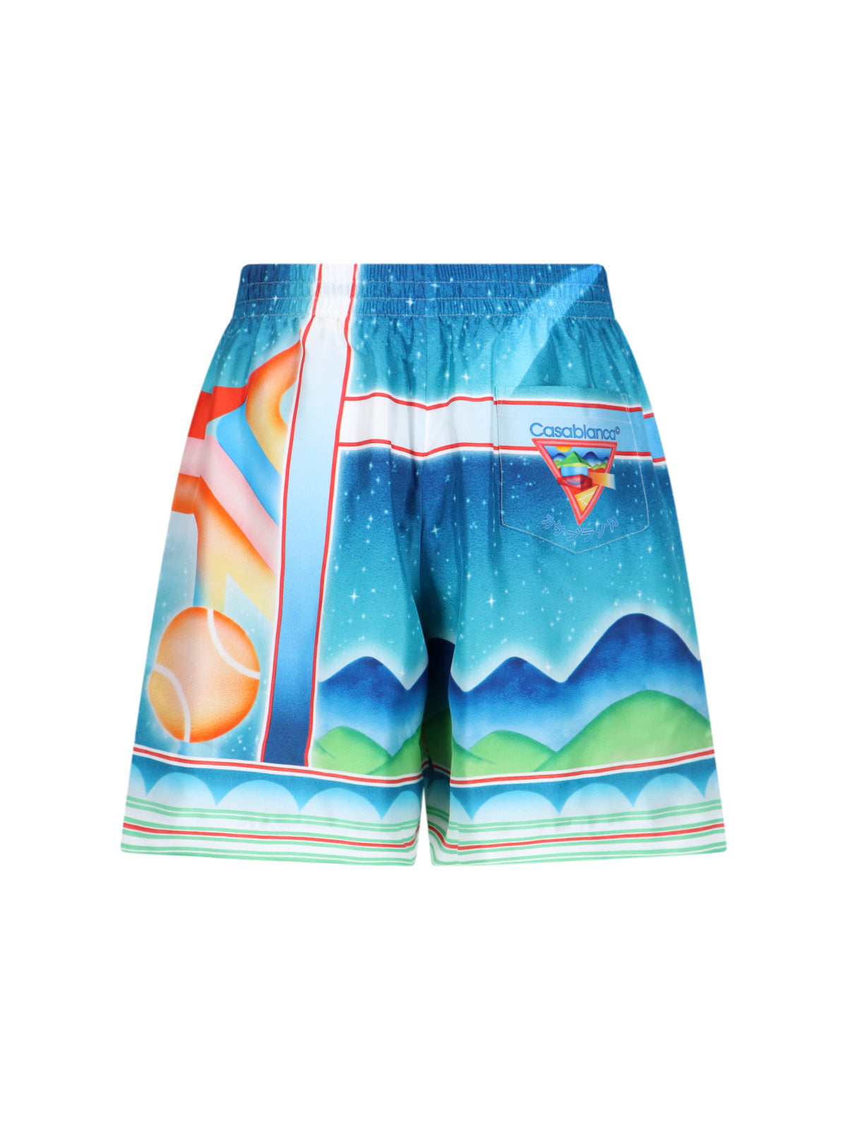 Casablanca Trousers MultiColour Silk