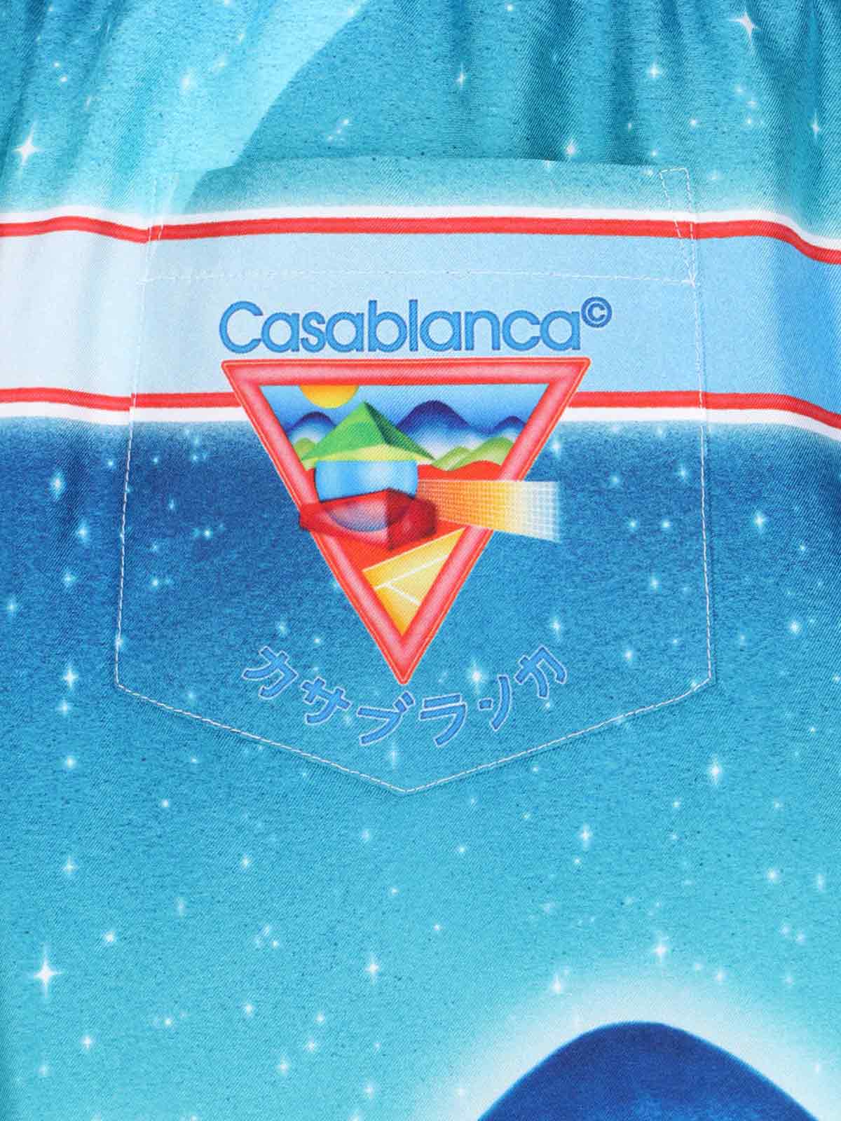 Casablanca Trousers MultiColour Silk