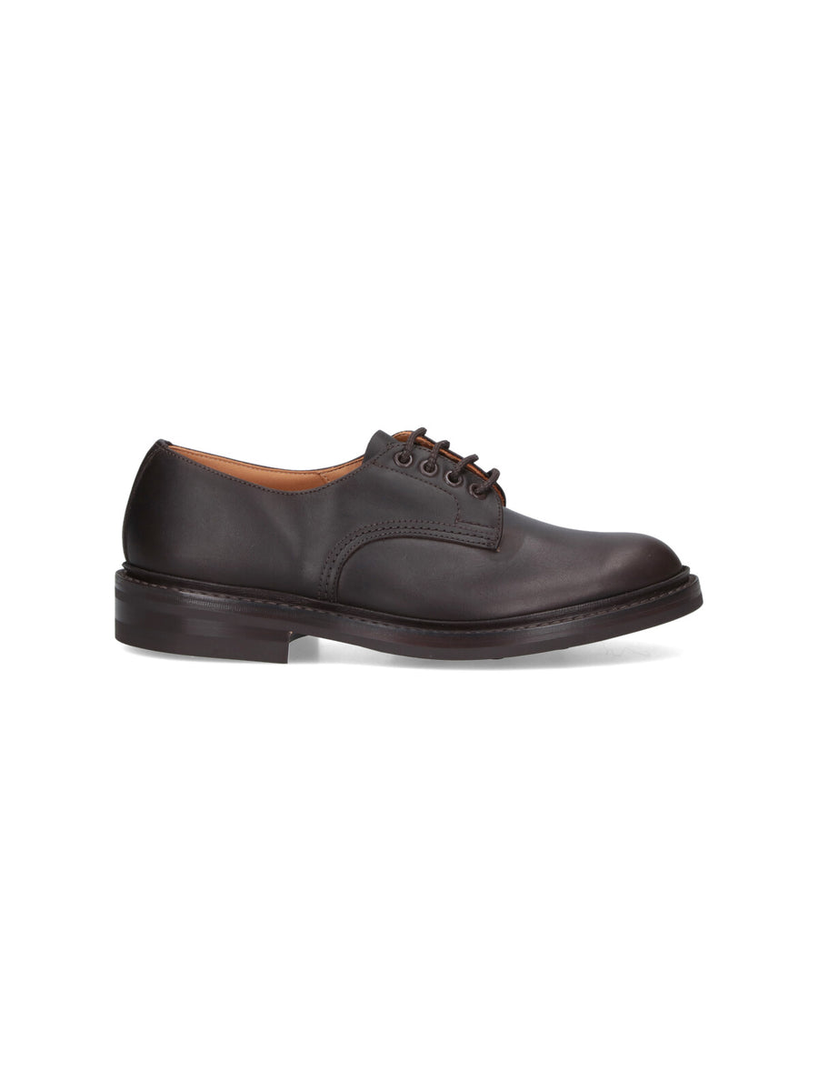 Tricker'S Upper: 100% Leather oxford in brown