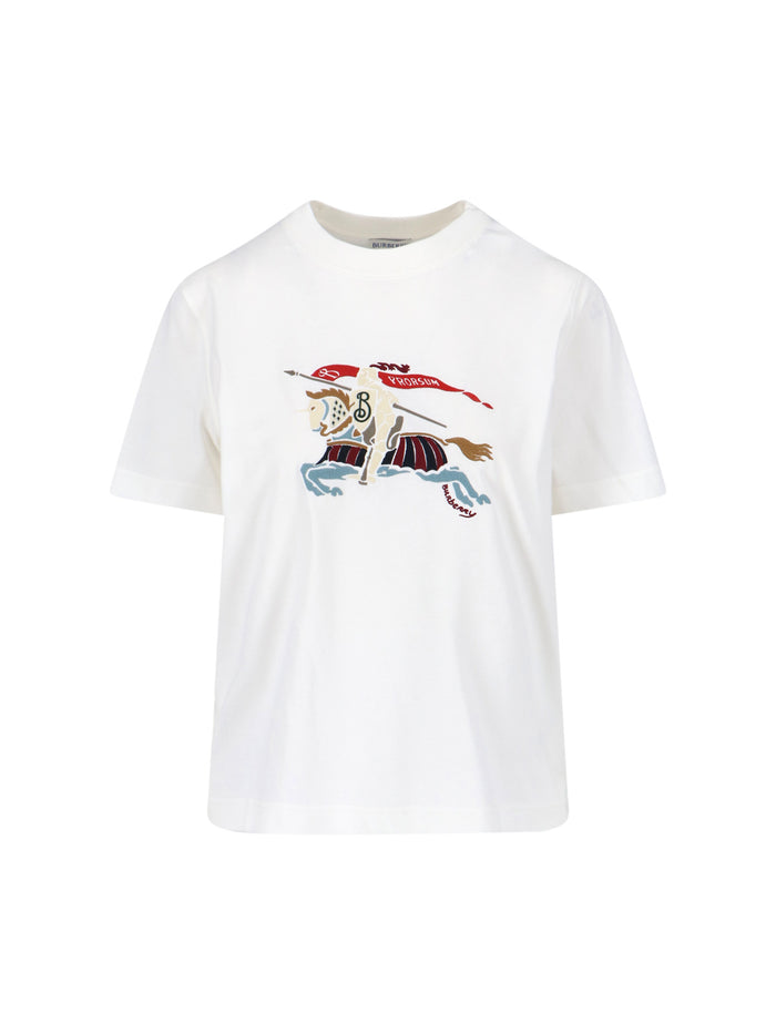 Burberry T-shirts and Polos White Cotton