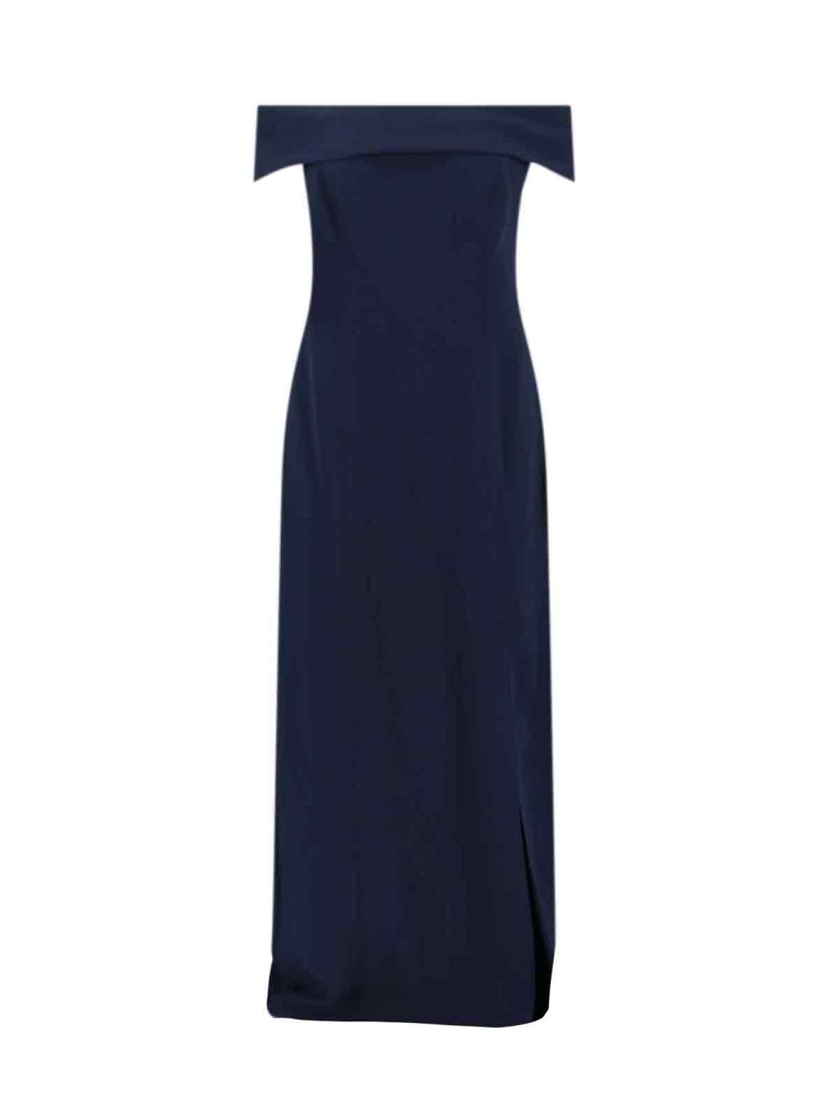 Lauren Ralph Dresses Blue Recycled Polyester