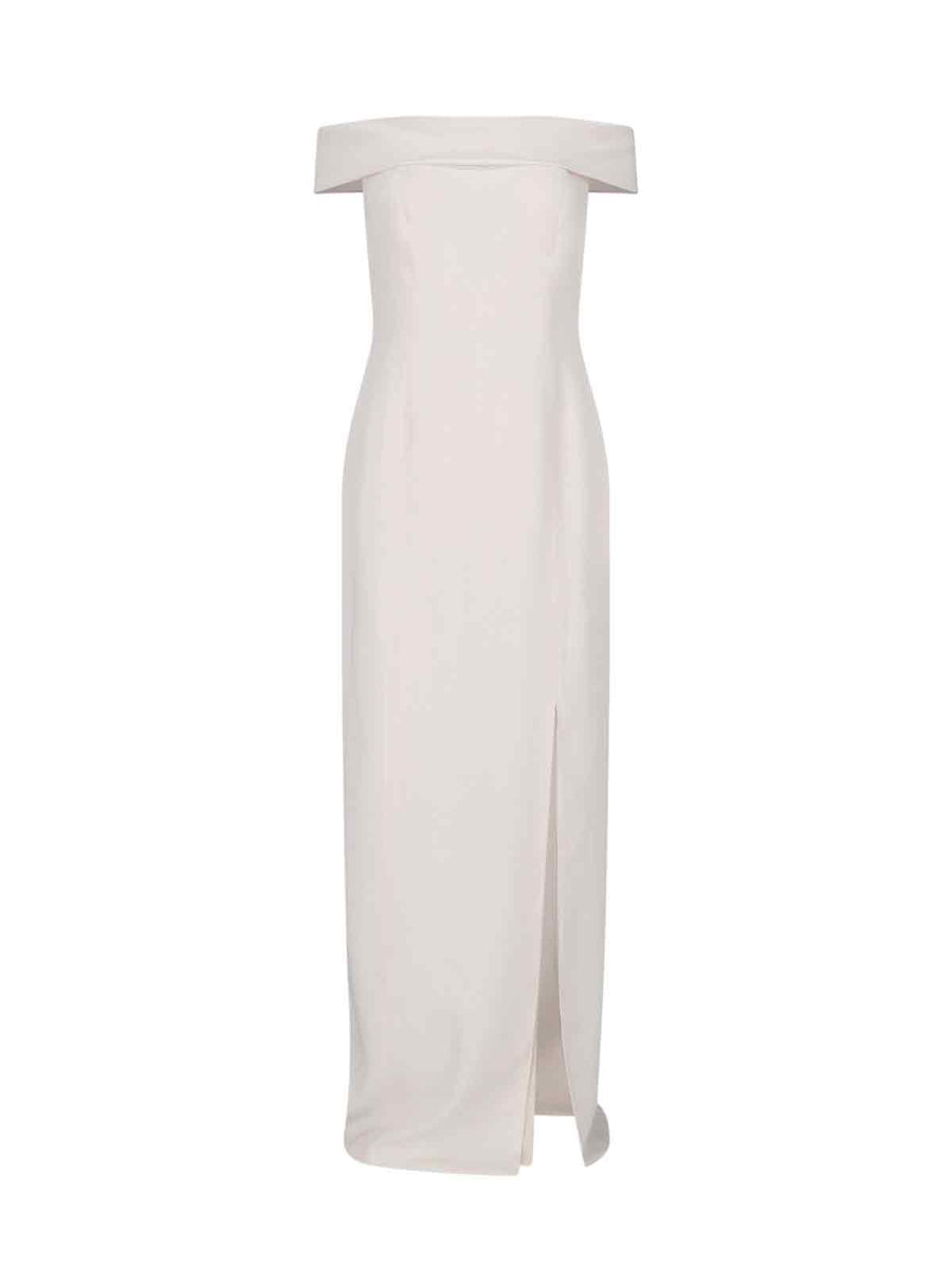 Lauren Ralph Lauren 91% Recycled Polyester dress in white