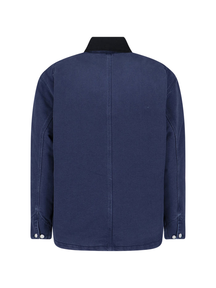 Carhartt Wip Jackets Blue Organic Cotton