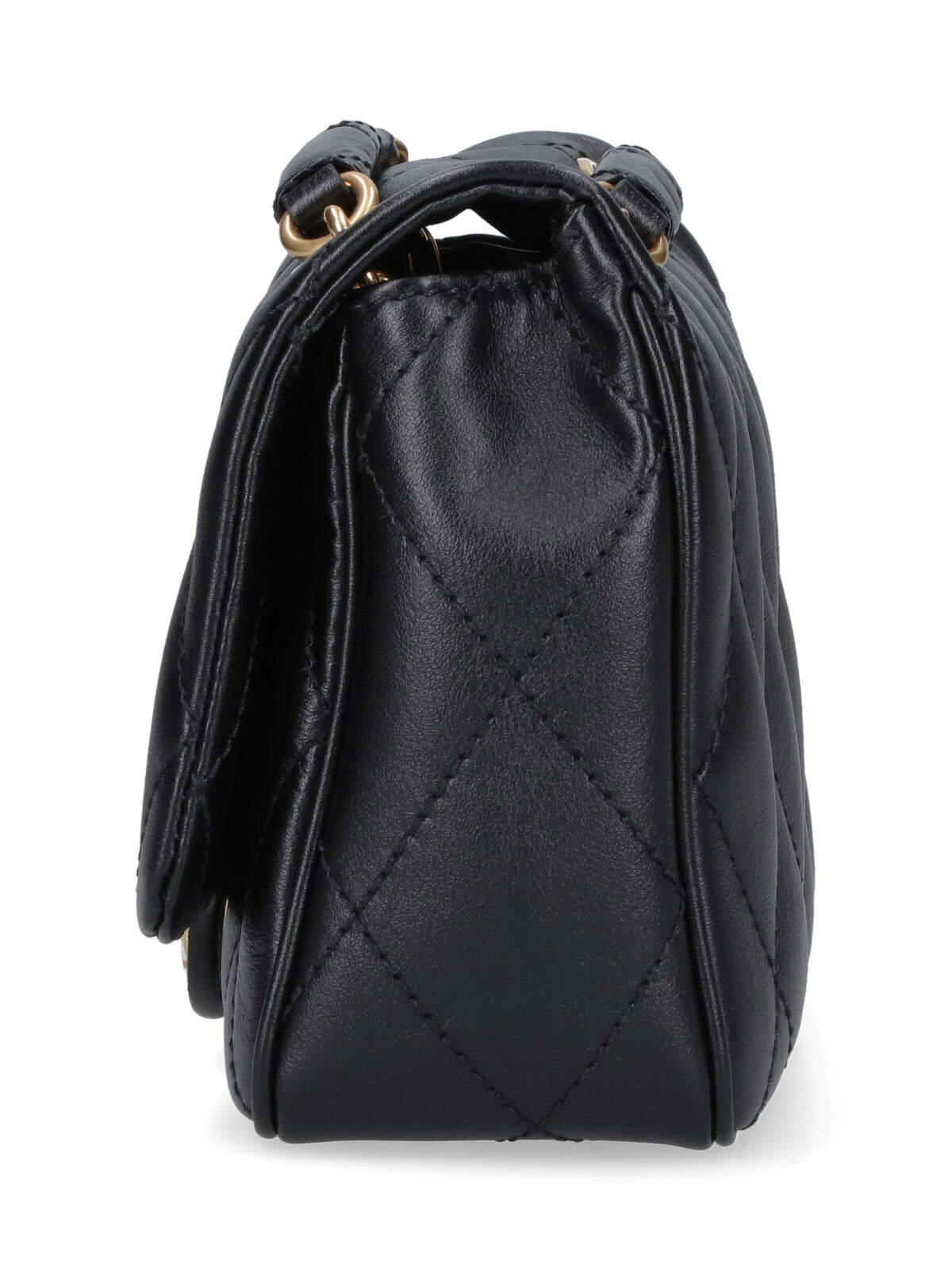 Burberry Bags Black Calf Grain Leather