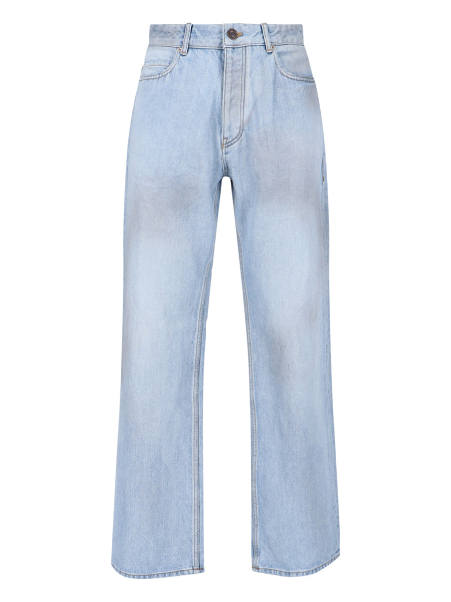 Balenciaga 100% Cotton jeans in blue