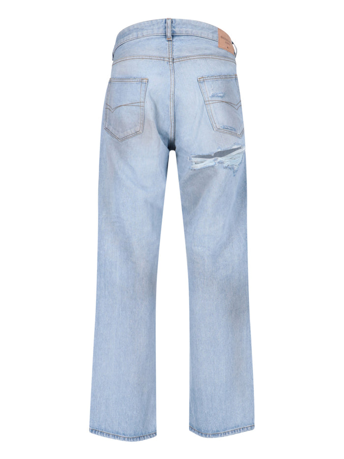 Balenciaga Jeans Blue Cotton