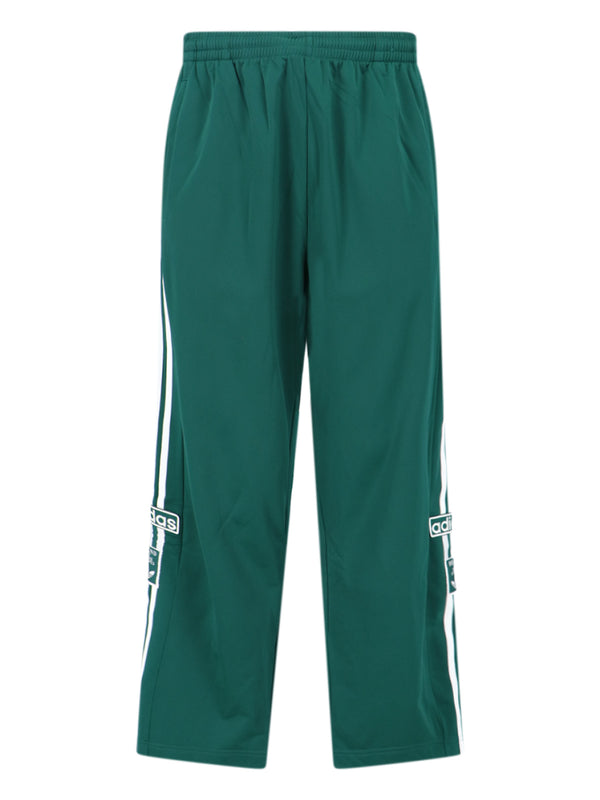 Adidas 100% recycled polyester joggers in green