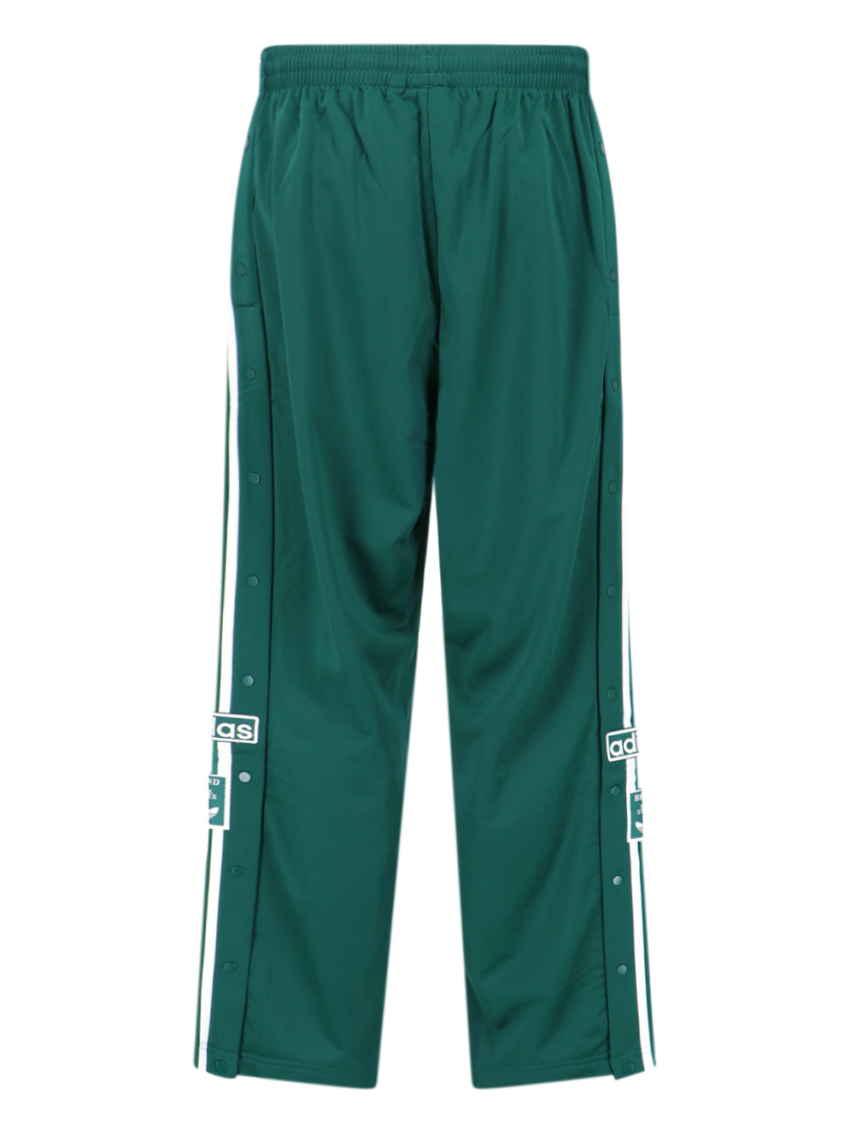 Adidas Trousers Green Poliestere Riciclato