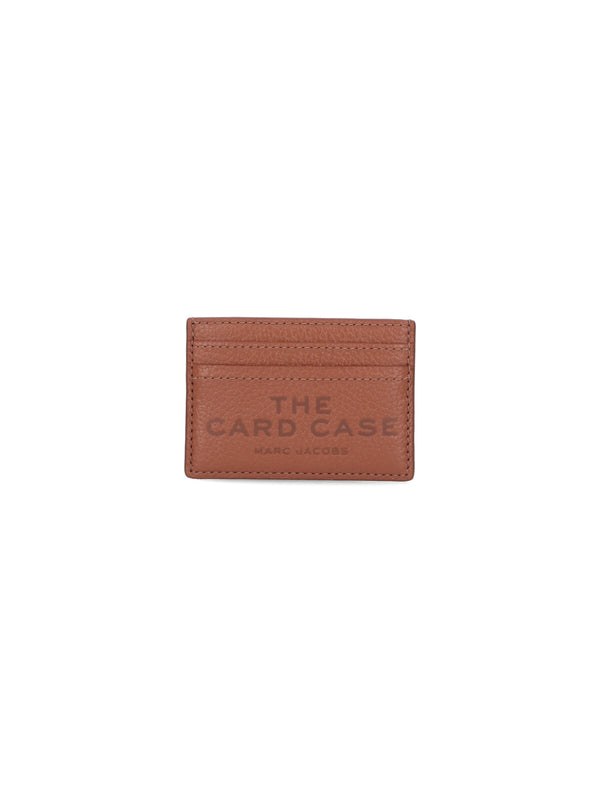 Marc Jacobs 100% cow leather card case in brown