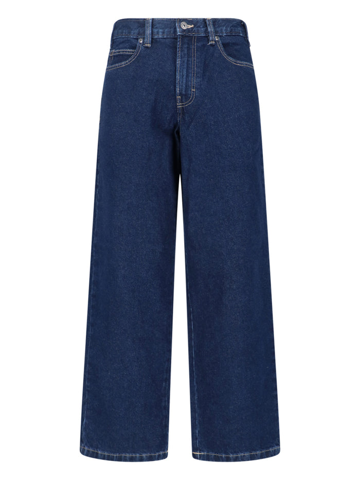 DICKIES Jeans Blue Cotton