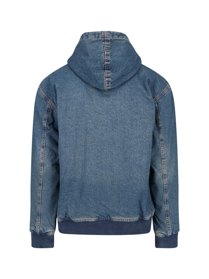 DICKIES Jackets Blue Cotton