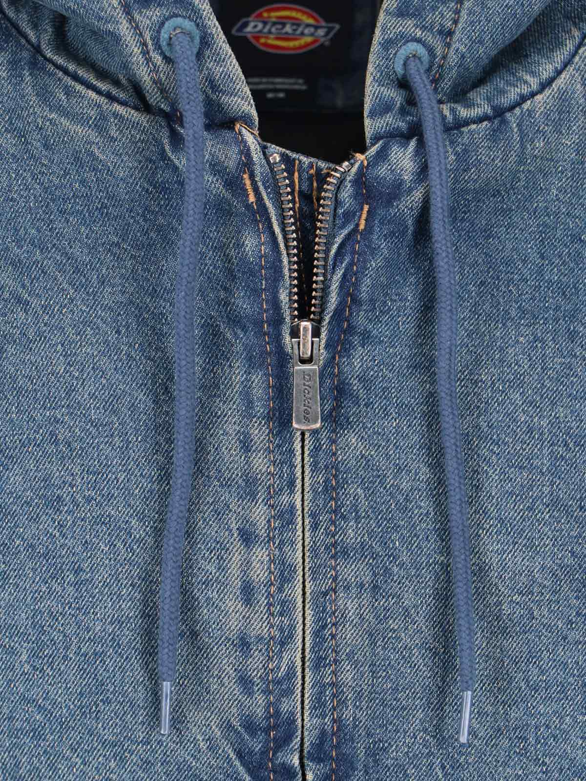 DICKIES Jackets Blue Cotton