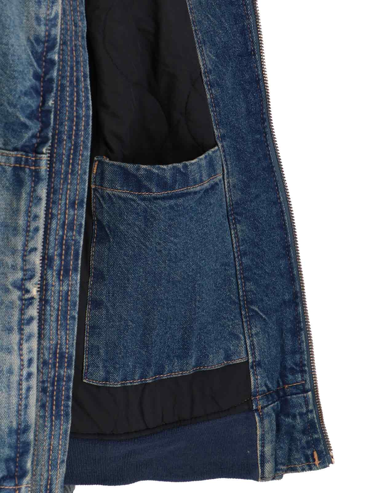 DICKIES Jackets Blue Cotton