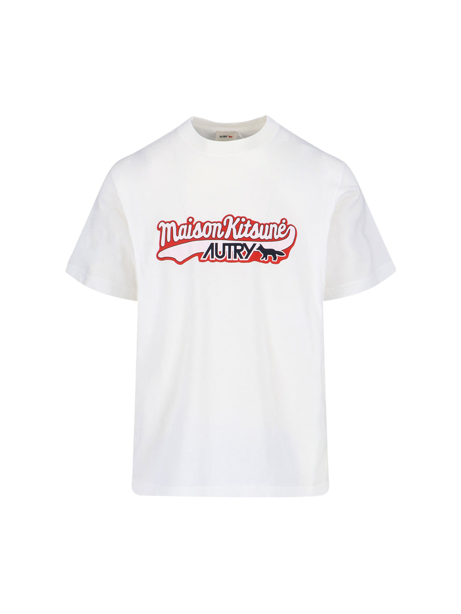 Autry 100% Cotton t-shirt in white