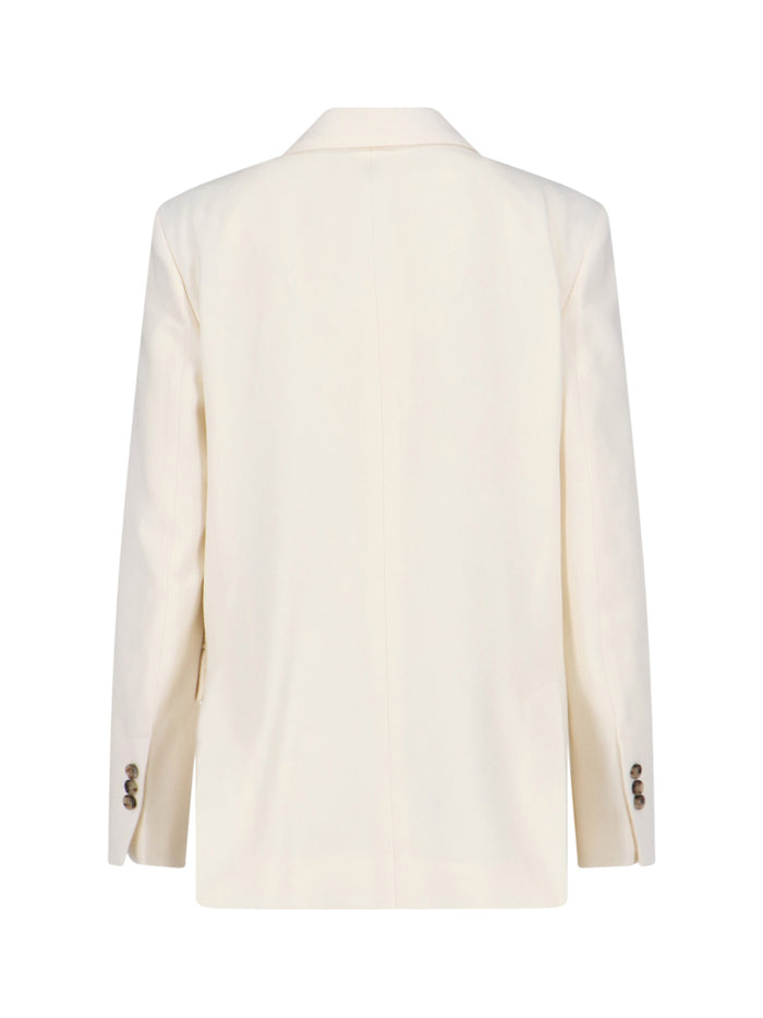 Ami Jackets White Virgin Wool