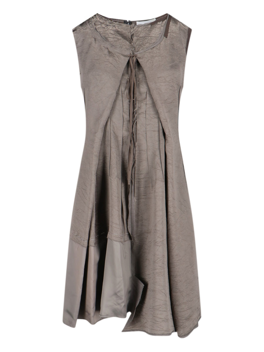 Maison Margiela Main Material: 100% Acetate dress in beige