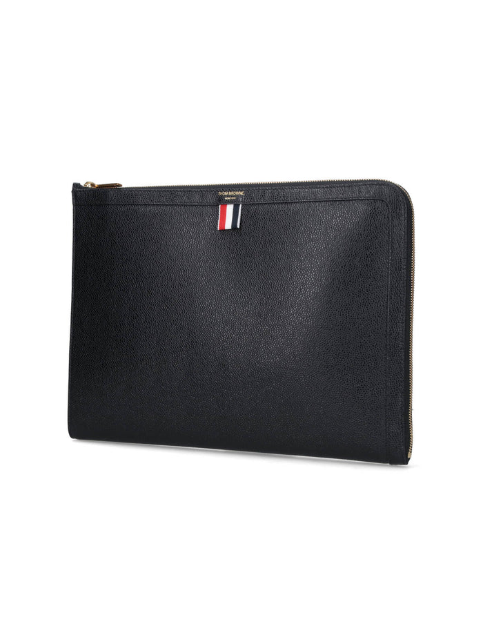 Thom Browne Bags Black Calf Full Grain Leather