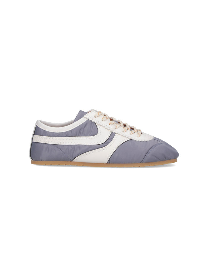 Dries Van Noten Sneakers Blue Tessuto