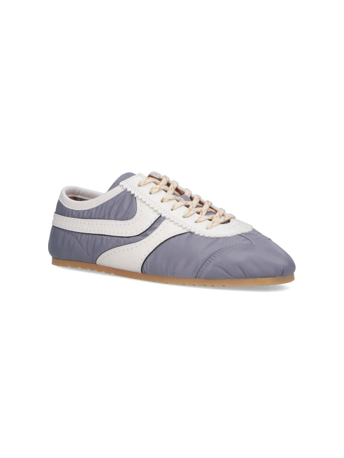 Dries Van Noten Sneakers Blue Tessuto