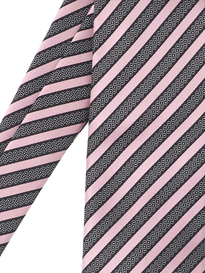 ZEGNA Ties Pink Main Material: Mulberry Silk