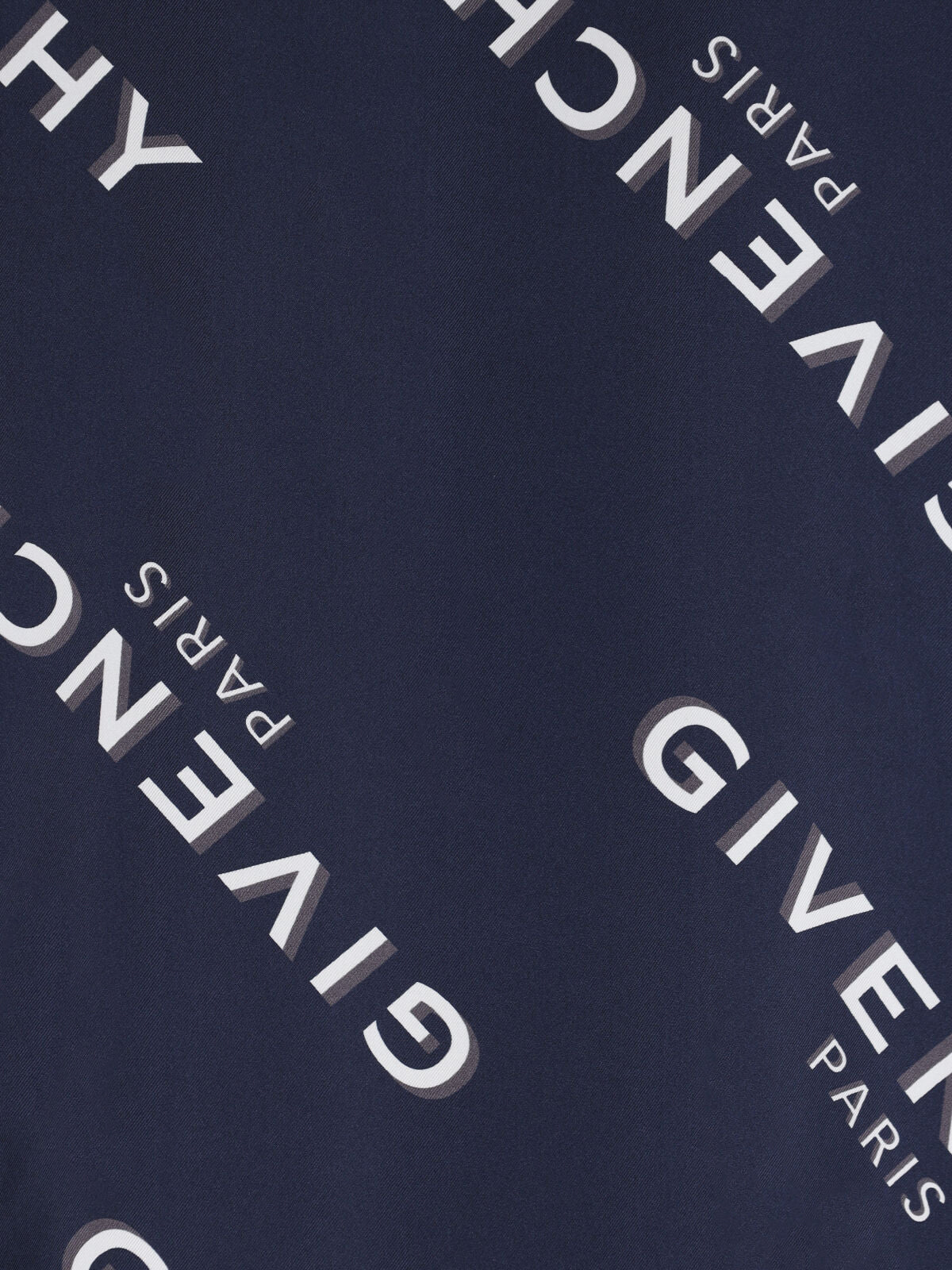 Givenchy Shirts Blue Silk