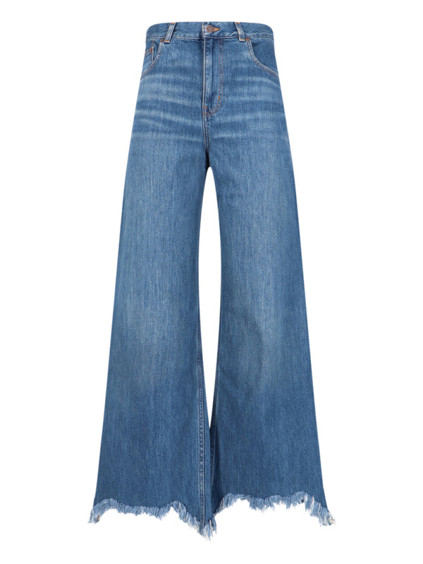 Chloè Outer Shell: 100% Cotton jeans in blue
