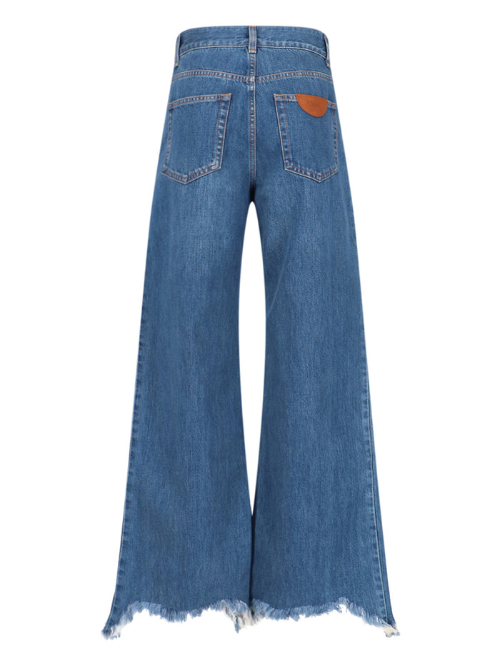 Chloè Jeans Blue Outer Shell: Cotton