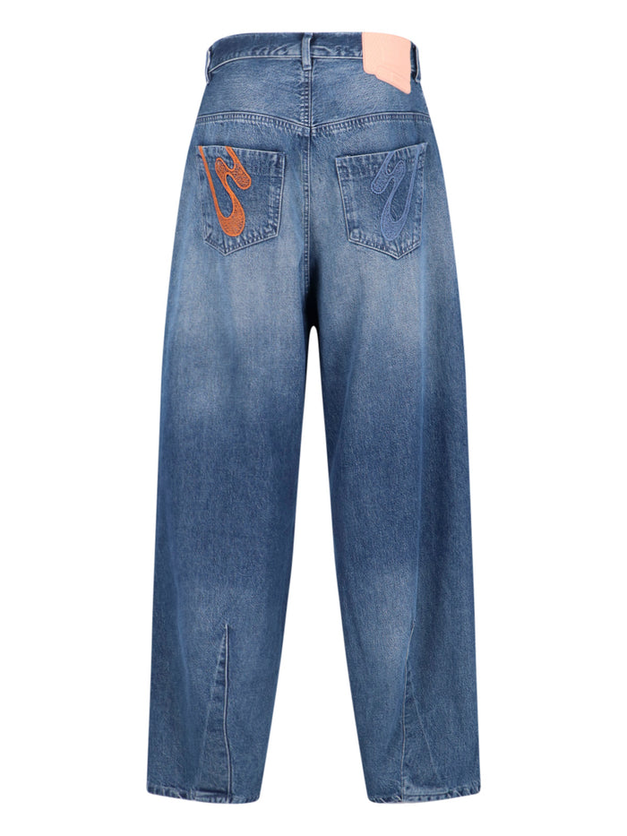 PDF Jeans Blue Cotton