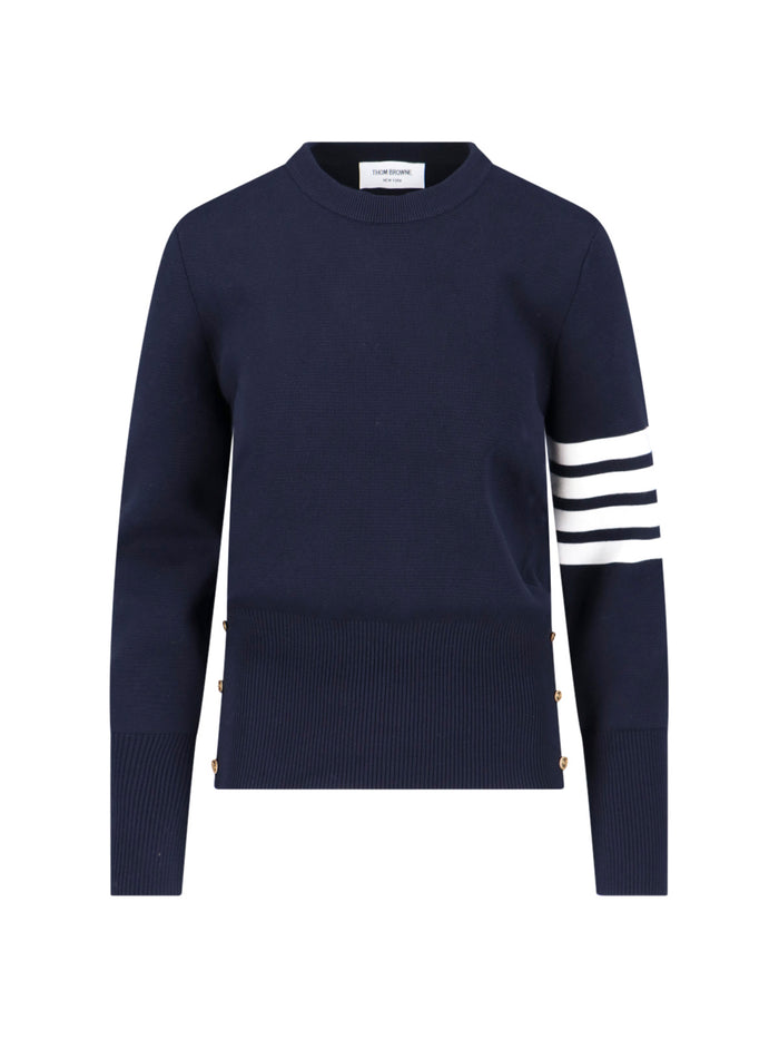 Thom Browne Sweaters Blue Cotton