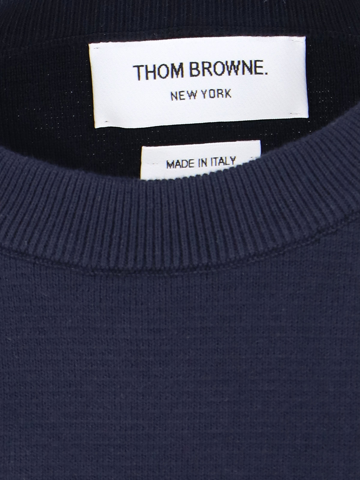 Thom Browne Sweaters Blue Cotton