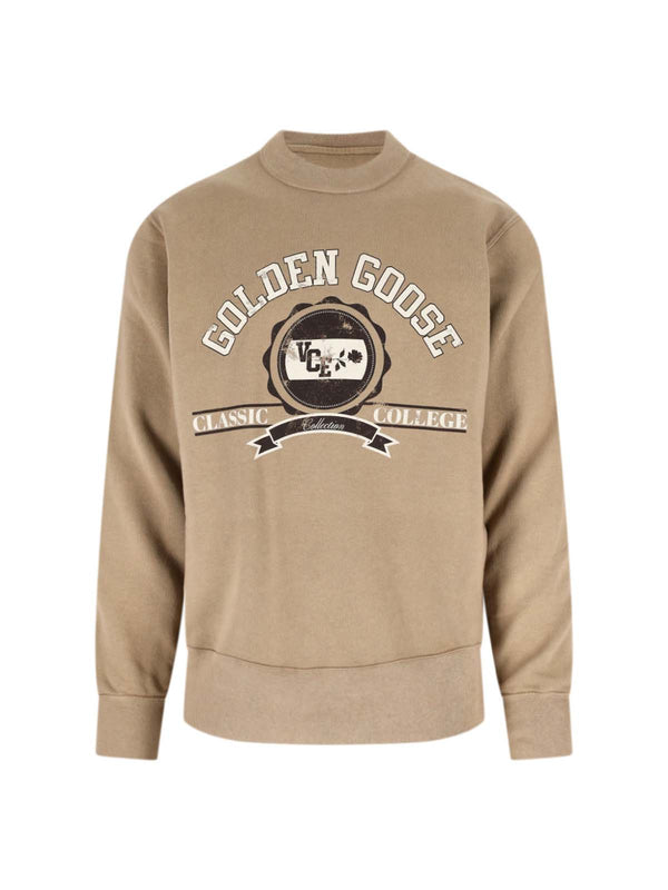 Golden Goose 100% Cotton sweatshirt in beige