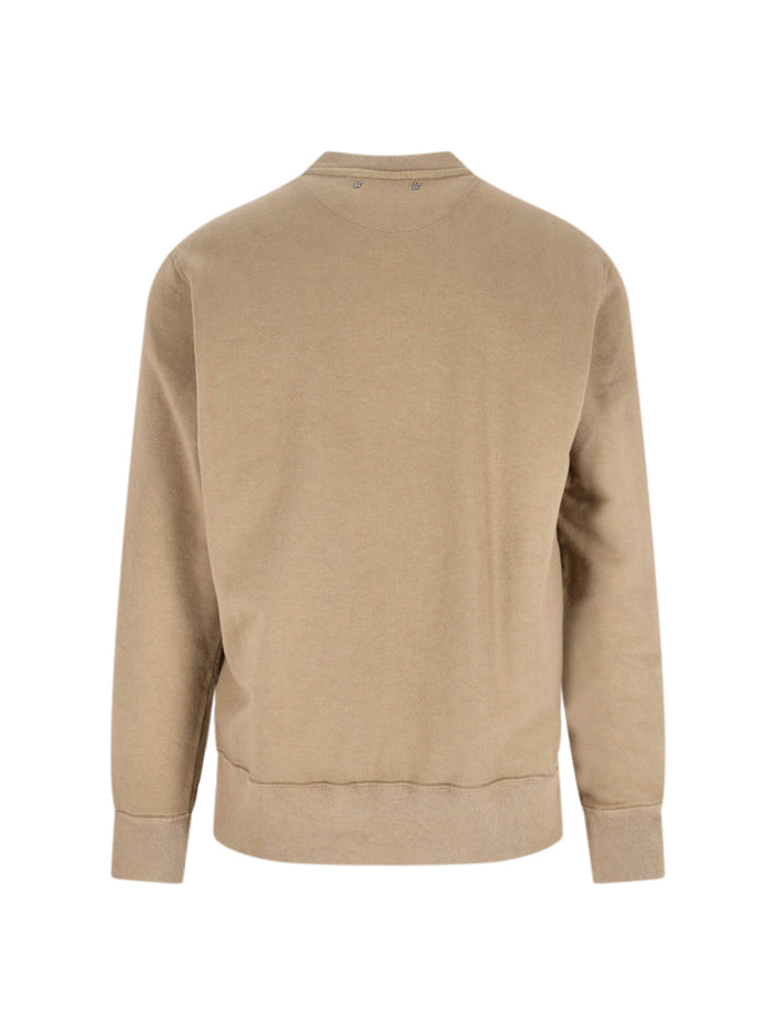 Golden Goose Sweaters Beige Cotton
