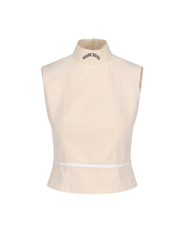 Moschino Top White Cotton