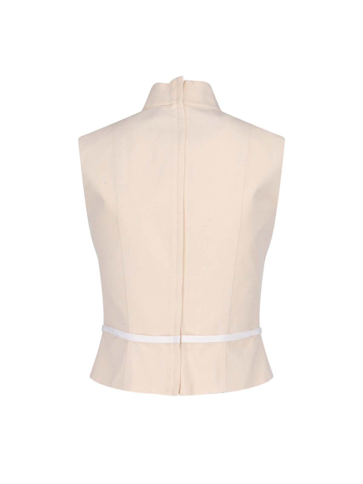 Moschino Top White Cotton