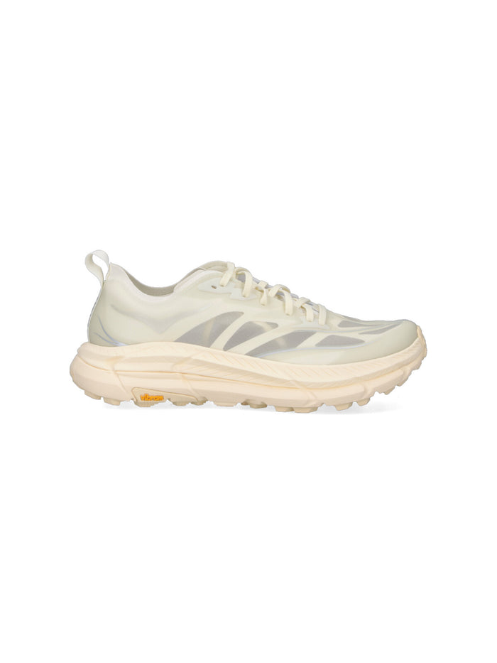 HOKA Sneakers White Upper: Textile