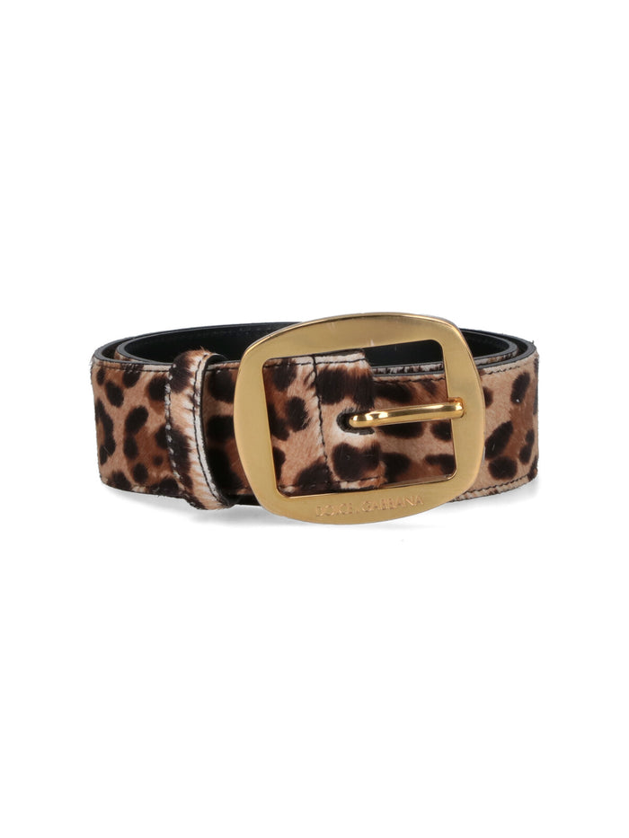 Dolce & Gabbana Belts Multicolour Calf Leather
