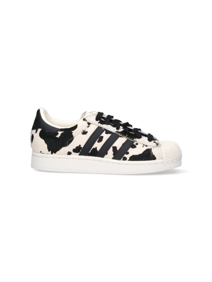 Adidas Sneakers Black Pelle
