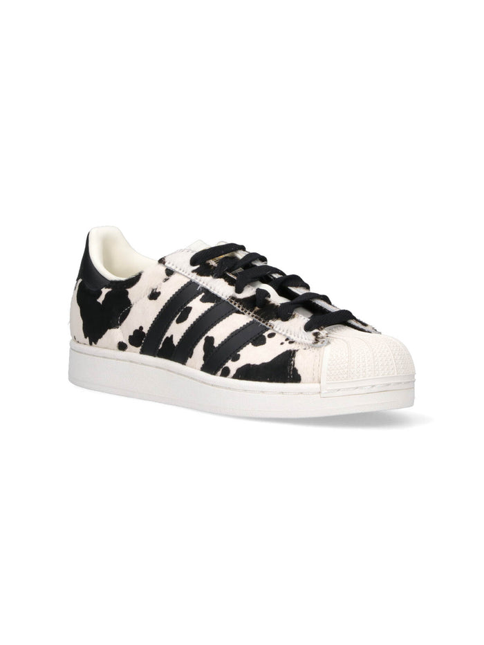 Adidas Sneakers Black Pelle