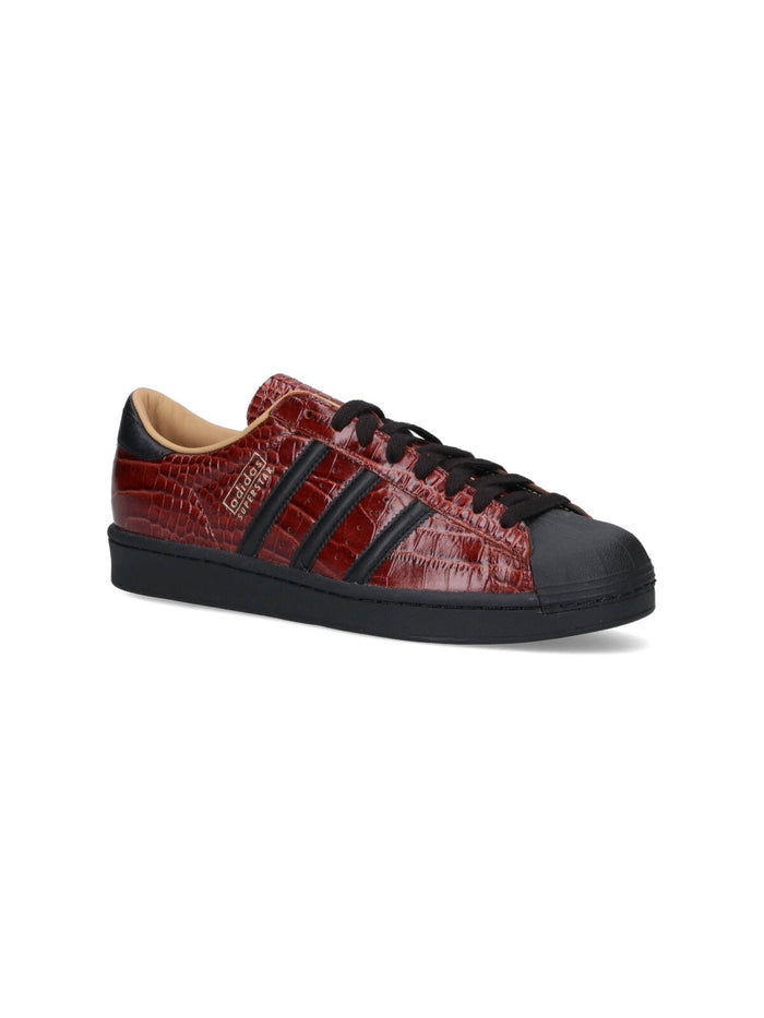 Adidas Sneakers Brown Pelle