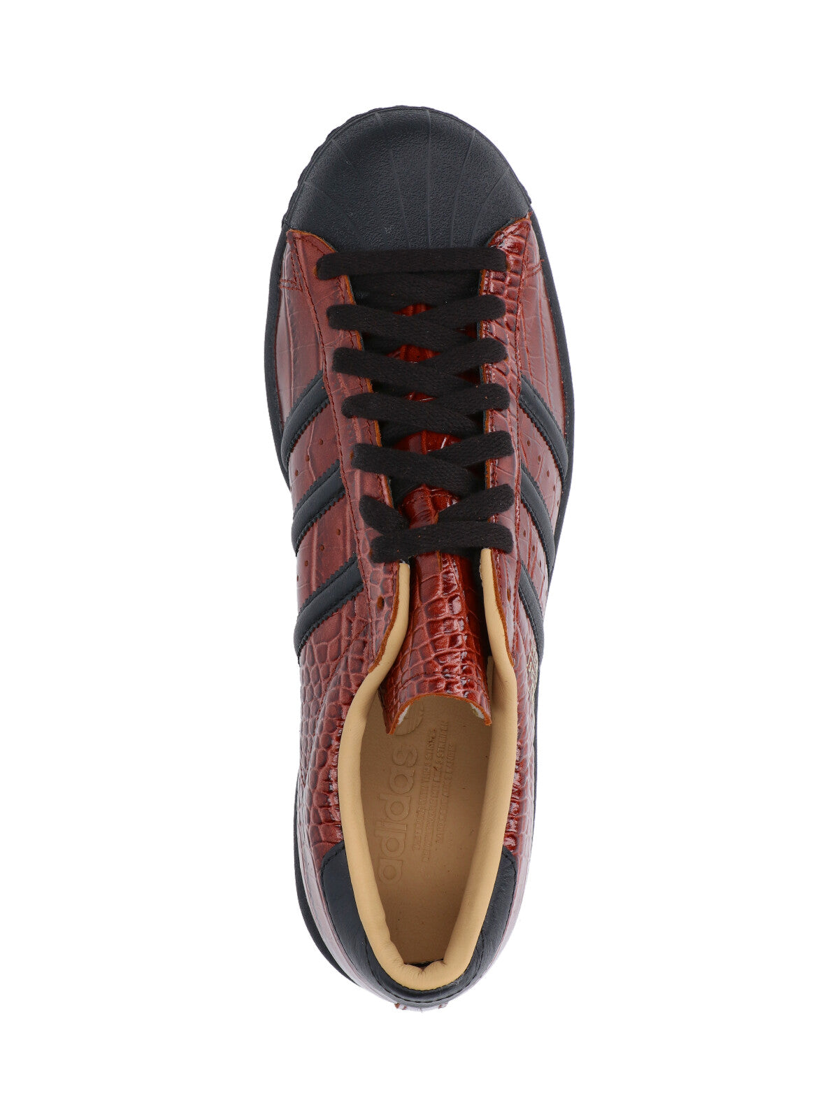 Adidas Sneakers Brown Pelle