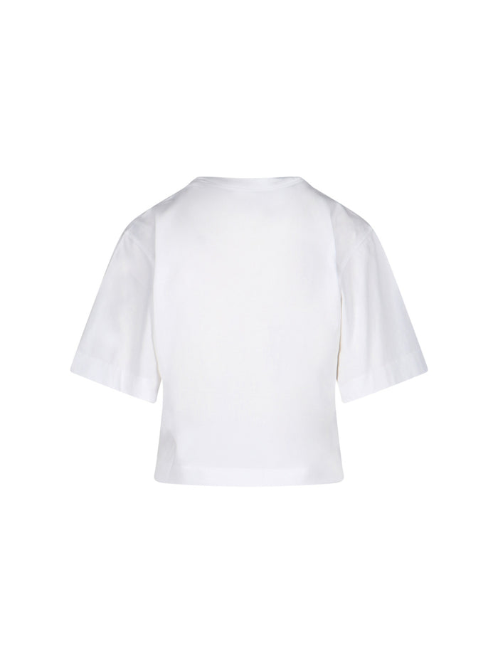 Off-White T-Shirts And Polos White Cotton