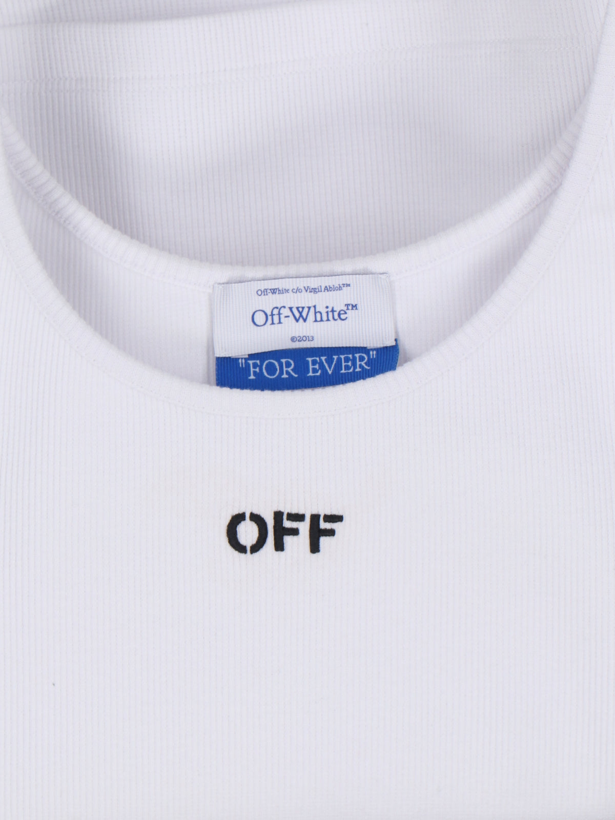 Off-White Top White Cotton