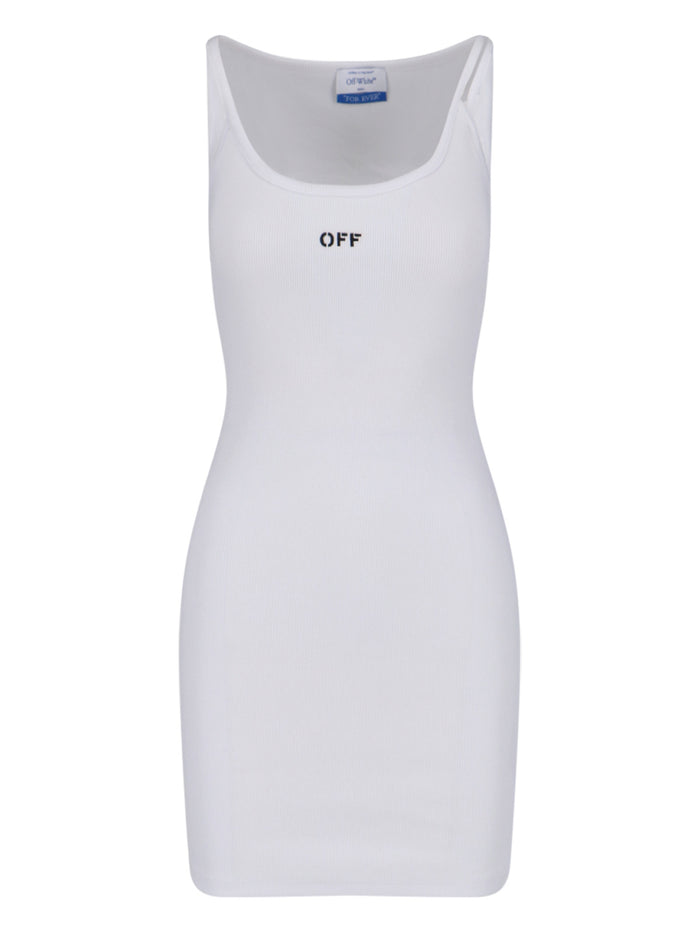 Off-White Dresses White Cotton