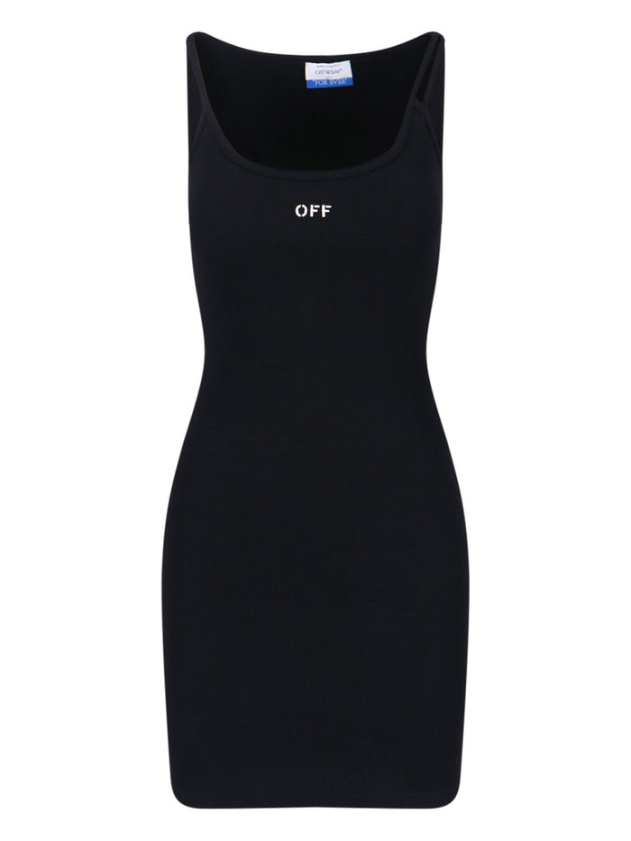 Off-White Dresses Black Cotton