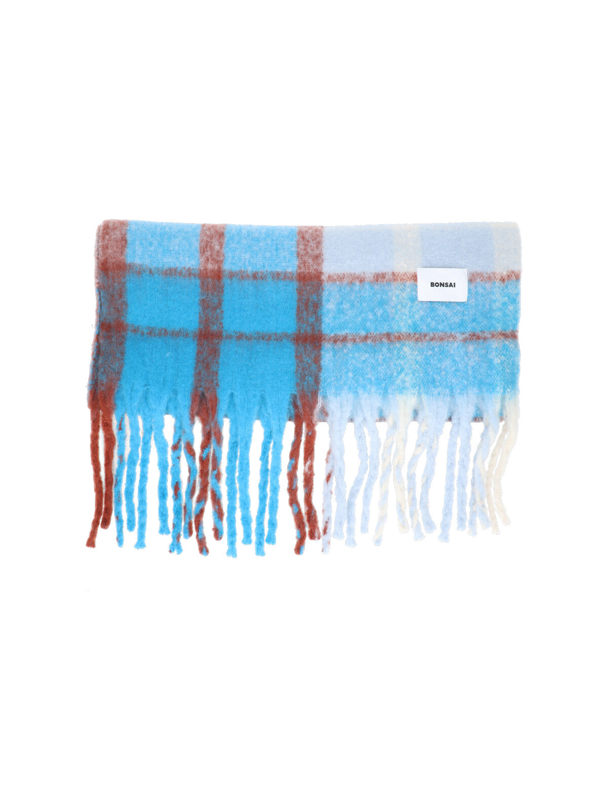 Bonsai Scarfs Blue Polyester